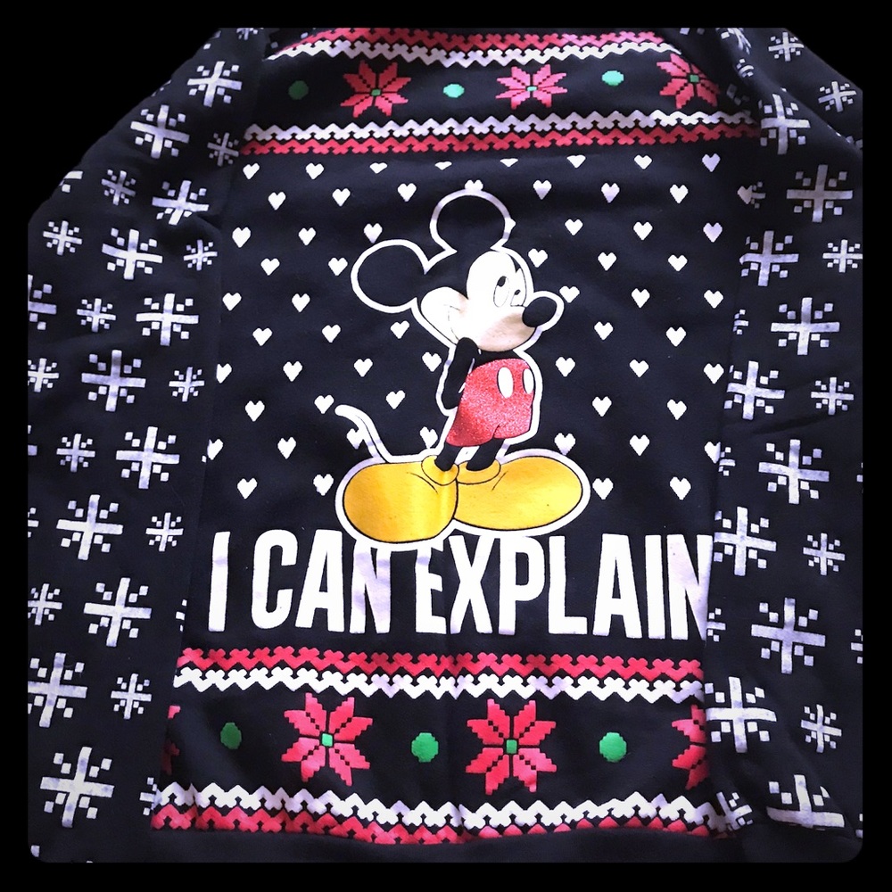 Mickey Mouse Christmas sweater